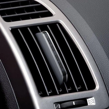 Освежитель воздуха в автомобиль Baseus Metal Paddle car air freshener Black (SUXUN-BP01)