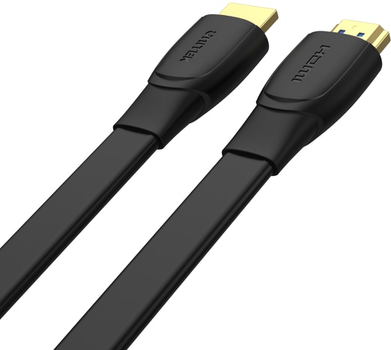 Kabel Unitek High Speed ​​HDMI 2.0 4K 60Hz płaski 1 m (C11063BK-1M)