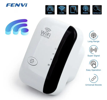 Ретранслятор 300 Mbps усилитель FENVi WIFI сигнала (7630098)