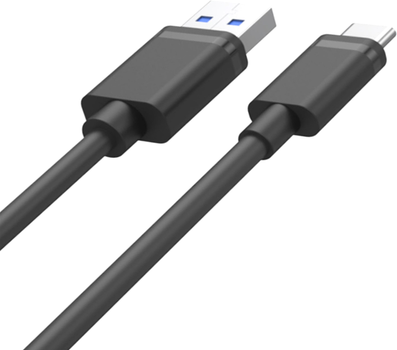 Kabel Unitek USB 3.1 typ A - typ C MM 0,5 m Czarny (Y-C491BK)