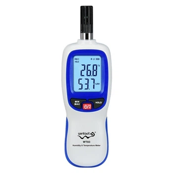 Термогигрометр цифровой Bluetooth 0-100%, -20-70°C B wintact 000258674