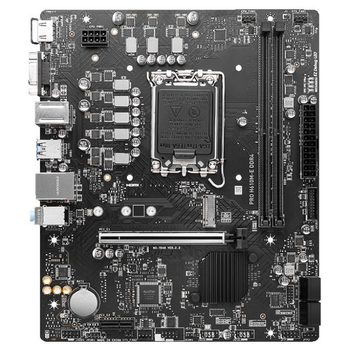 Материнская плата MSI PRO H610M-E DDR4 s1700 H610 2xDDR4 M.2 HDMI D-Sub mATX