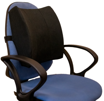Подушка ортопедическая под спину на кресло, подушка для поясницы профилактика остеохондроза Olvi J2308