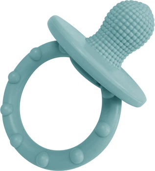 Пустышка MinikOiOi силиконовая 100% BASICS Gumy Aqua Green 3 м+ (101220001)