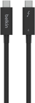 Кабель Belkin Thunderbolt 4 USB-C - USB-C 2 м Black (CAB007BT1MBK)