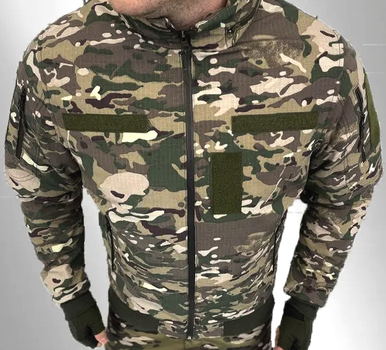 Тактическая куртка DTL Soft Shell Mультикам 58