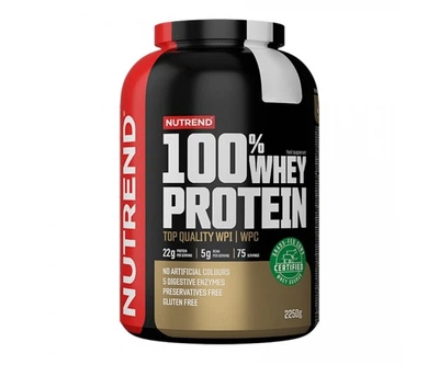 Сывороточный протеин Nutrend 100% Whey Protein 2.25кг Манго-ваниль(67680093)