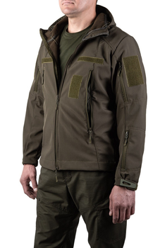 Тактична куртка SMILO soft shell XL olive