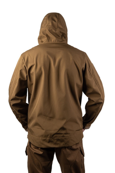 Тактична куртка SMILO soft shell XS coyote