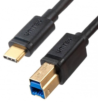 Kabel Unitek USB 3.0 Type-C do Type-B 2 m (4894160046871)