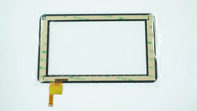 Тачскрин (сенсорне скло) для FPC-TPC070072(DR1334)-00, 7, зовнішній розмір 186*111мм, робоча частина 154*86мм, 12 рin, чорний