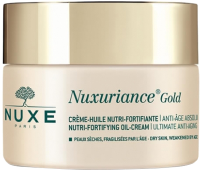 Krem do twarzy Nuxe Nuxuriance Gold Nutri-Fortifying Oil-Cream 50 ml (3264680015908)