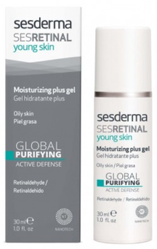 Крем для обличчя Sesderma Sesretinal Young Skin Moisturizing Plus Gel Oily Skin 30 мл (8429979435590)