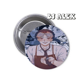 Значок Yaoi BJ Alex Яой BJ Алекс манхва #10