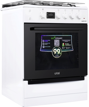 Комбинированная плита ARTEL Apetito 04-E White