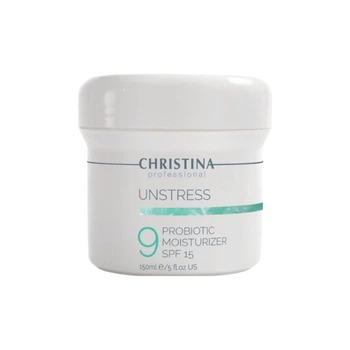 Увлажняющее средство "Пробиотик" SPF 15 (шаг 9) Christina Unstress ProBiotic Moisturizer SPF 15, 150 мл