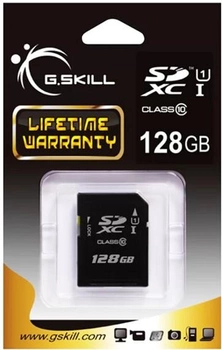 Adapter G.SKILL SDXC 128GB UHS-I 10 (FF-SDXC128GN-U1)