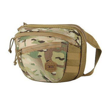 Сумка тактическая через плечо на грудь M-TAC Sphaera Hex Hardsling Bag Large Elite Multicam/Coyote для пистолета (сумка на пояс)