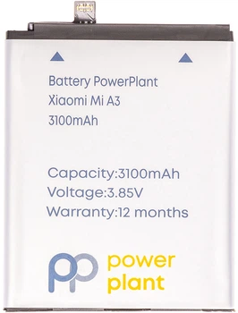 Akumulator PowerPlant Xiaomi Mi A3 (BM4F) 3100 mAh (SM220342)