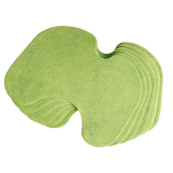 Пластырь для снятия боли в коленях (10 шт в упаковке) зеленый с экстрактом полыни