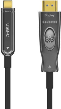 Kabel Claroc USB-C - HDMI 4K 60 Hz 10 m (CLAROC-USBC-HDMI-10M)