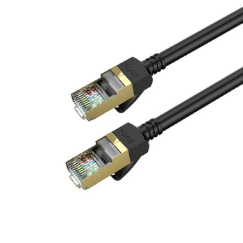 Патч-корд Hoco US02 Level pure copper gigabit ethernet cable(L-1M) Black