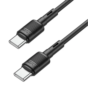 Кабель Hoco X83 Type-C to Type-C Victory 60W charging data cable Black