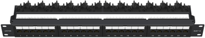 Патч-панель Unitek 24 порти RJ-45 Cat 6 UTP (T003A)