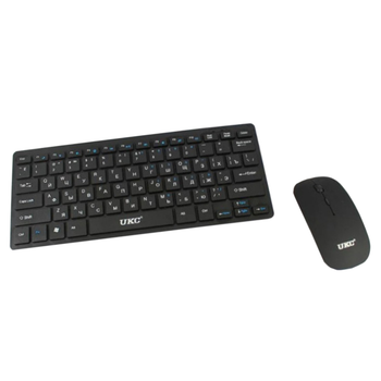 Беспроводная клавиатура с мышкой UKC WI 1214 Wireless (00006234) черная