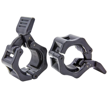 Замки с фиксатором для грифа 28мм Zelart Lock-Jaw Pro 4600-28 2шт черные