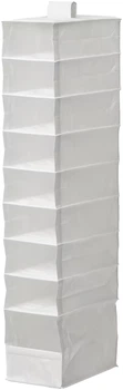 Підвісна шафа IKEA SKUBB reg 9 отделений 22 x 34 x 120 см Біла (10185588)