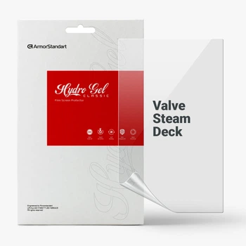 Гидрогелевая пленка на консоль ArmorStandart защита стекла для Valve Steam Deck прозрачная (ARM69508)