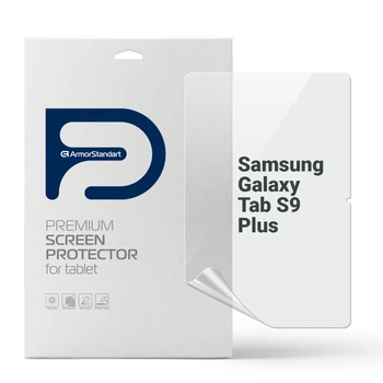 Гидрогелевая пленка на планшет ArmorStandart Samsung Galaxy Tab S9 Plus противоударная защита стекла прозрачная (ARM70034)