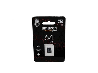 Карта памяті micro sdhc 64gb class 10 (без адаптера) ТМAMAZONpro