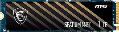 SSD накопитель msi Spatium m450 1tb m.2 2280 PCIe 4.0 x4 NVMe 3d nand tlc (s78-440l980-p83)