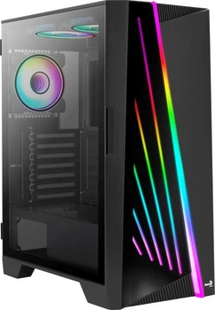 Корпус AeroCool Mirage (Mirage-G-BK-v2) Black без бп