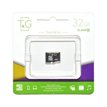 Карта памяти microSDHC, 32Gb, Class10 uhs-i, t&g, без адаптера, tg-32gbsd10u1-00