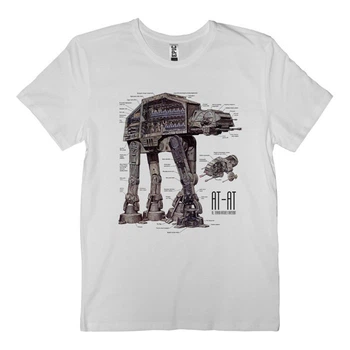 Футболка EPIC мужская Star Wars. AT-AT (Звездные войны) размер M