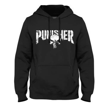 Толстовка Epic мужская Punisher (Каратель) черная размер L
