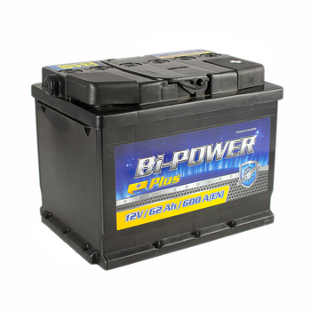 Аккумулятор BI-POWER 62 Ah/12V "0" (+ справа)