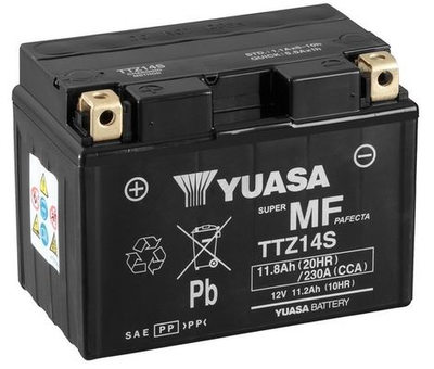 Аккумулятор Yuasa MF VRLA Battery AGM (сухозаряженный) 11,8 Ah/12V