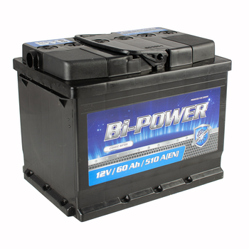 Аккумулятор BI-POWER 60 Ah/12V "1" (+ слева)