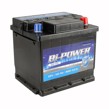 Аккумулятор BI-POWER 50 Ah/12V "0" (+ справа)