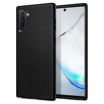 Чохол Spigen для Samsung Galaxy Note 10 Liquid Air Matte Black (628CS27373)