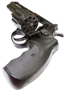Револьвер флобера ZBROIA PROFI-4.5" (чорний/пластик)