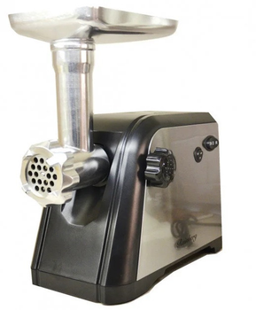 Мясорубка Rainberg RB-672 стационарная 3000W + соковыжималка/2 ножа/3 сеточки Черная