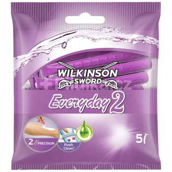 Бритви одноразові для жінок Wilkinson Sword Essentials 2 Disposable Razor 5 шт (4027800079520)