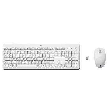 Комплект бездротовий HP 230 миша і клавіатура Combo, білий