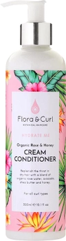 Odżywka do włosów Flora & Curl Hydrate Me Organic Rose y Honey Cream Conditioner 300 ml (5060627510134)