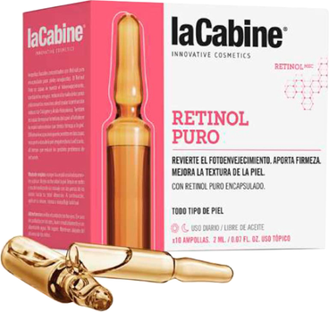Сироватка для обличчя La Cabine Ampoules Retinol Pure 10x2 мл (8435534404444)